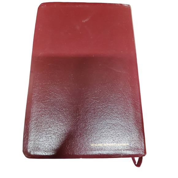 1997 Holy Bible Vine's Expository Reference Edition NKJV Genuine leather - Picture 3 of 5